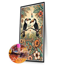 Load image into Gallery viewer, Diamond Painting - Full Round - Abstract toucan (40*70CM)
