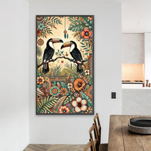 Load image into Gallery viewer, Diamond Painting - Full Round - Abstract toucan (40*70CM)
