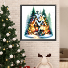 Load image into Gallery viewer, Diamond Painting - Full Round - Christmas tree and igloo (50*50CM)
