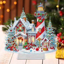 Load image into Gallery viewer, Christmas Acrylic Special Shape Igloo Table Top Diamond Painting Ornament Kits
