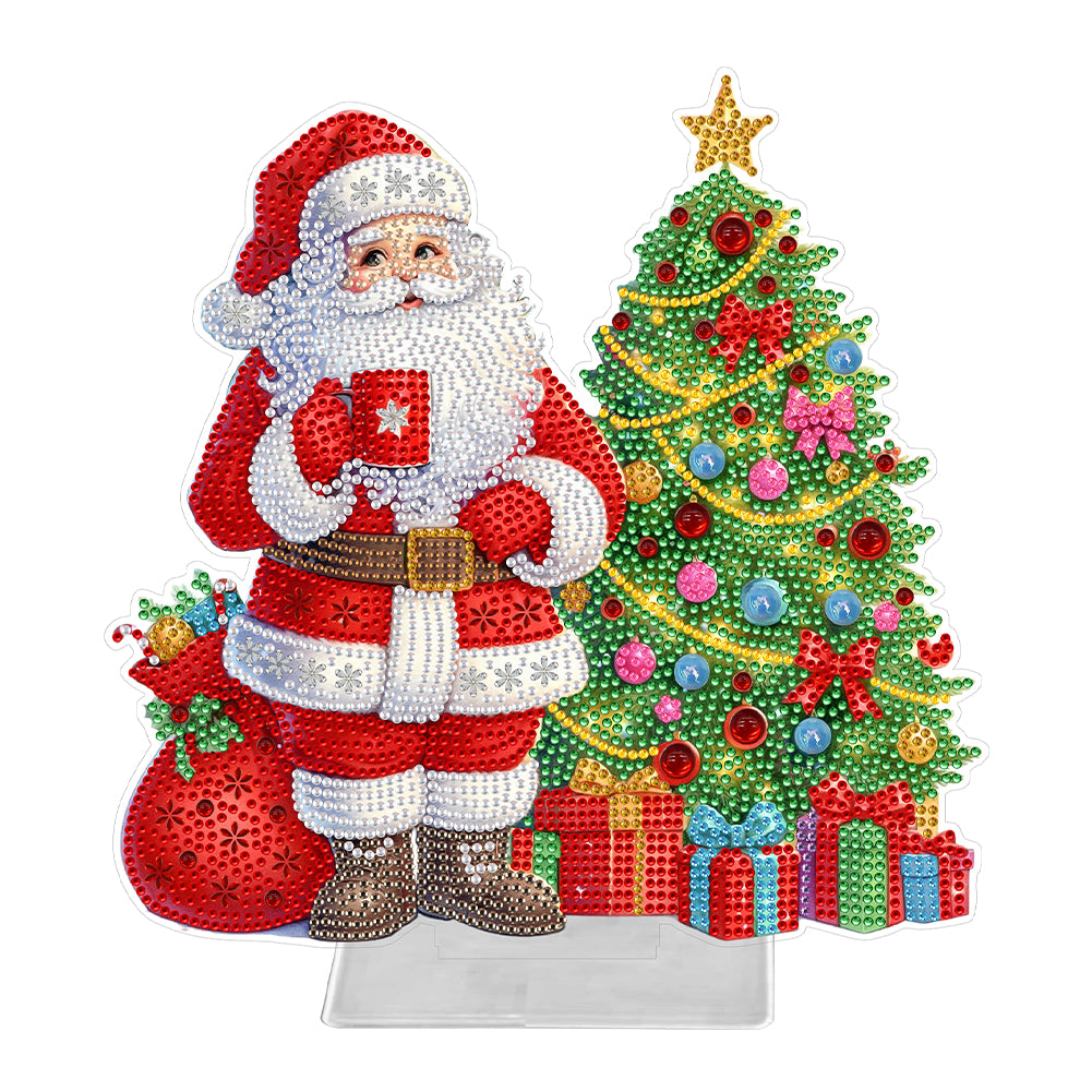 Christmas Acrylic Special Shape Igloo Table Top Diamond Painting Ornament Kits