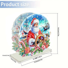 Load image into Gallery viewer, Acrylic Christmas Double Sided Nutcracker Diamond Art Storage Rack for Beginners
