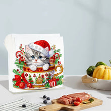Load image into Gallery viewer, Acrylic Christmas Double Sided Nutcracker Diamond Art Storage Rack for Beginners
