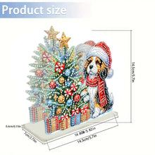 Load image into Gallery viewer, Acrylic Christmas Double Sided Nutcracker Diamond Art Storage Rack for Beginners
