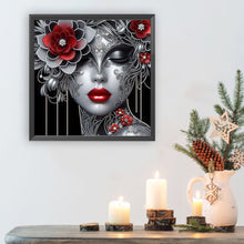 Load image into Gallery viewer, Diamond Painting - Partial Special Shaped - Elegant lady (40*40CM)
