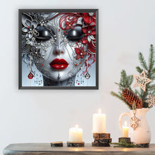 Load image into Gallery viewer, Diamond Painting - Partial Special Shaped - Elegant lady (40*40CM)
