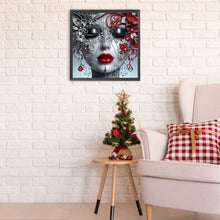 Load image into Gallery viewer, Diamond Painting - Partial Special Shaped - Elegant lady (40*40CM)
