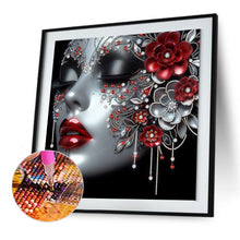 Load image into Gallery viewer, Diamond Painting - Partial Special Shaped - Elegant lady (40*40CM)
