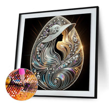 Load image into Gallery viewer, Diamond Painting - Partial Special Shaped - Elegant lady (40*40CM)
