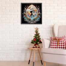 Load image into Gallery viewer, Diamond Painting - Partial Special Shaped - Elegant lady (40*40CM)
