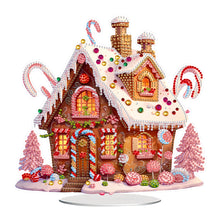 Load image into Gallery viewer, Christmas Diamond Painting Tabletop Ornaments Kit for Home Office Desktop Decor
