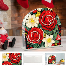 Load image into Gallery viewer, Christmas Acrylic DIY 5D Diamond Art Painting Napkin Holder Set Home Table Decor
