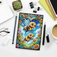 Load image into Gallery viewer, Christmas 5D Diamond Painting Notebook Diamond Art Diary Book for Adults Kids
