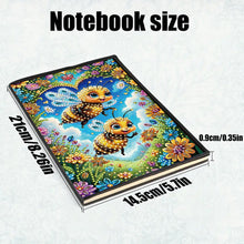 Load image into Gallery viewer, Christmas 5D Diamond Painting Notebook Diamond Art Diary Book for Adults Kids
