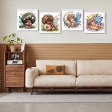 Load image into Gallery viewer, 4Pcs Partial Special Diamond Painting Set - Angel child (30*30CM)
