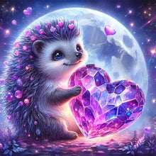 Load image into Gallery viewer, Diamond Painting - Full Square - Glowing hedgehog (40*40CM)
