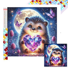 Load image into Gallery viewer, Diamond Painting - Full Square - Glowing hedgehog (40*40CM)
