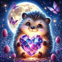 Load image into Gallery viewer, Diamond Painting - Full Square - Glowing hedgehog (40*40CM)
