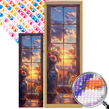 Load image into Gallery viewer, AB Diamond Painting - Full Round - Window scenery (30*90CM)
