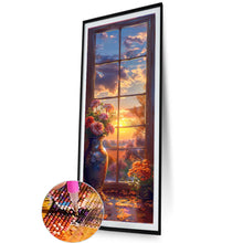 Load image into Gallery viewer, AB Diamond Painting - Full Round - Window scenery (30*90CM)
