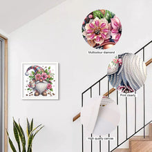 Load image into Gallery viewer, Diamond Painting - Partial Special Shaped - Gnome (30*30CM)
