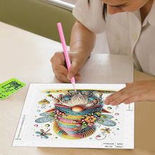Load image into Gallery viewer, Diamond Painting - Partial Special Shaped - Gnome (30*30CM)

