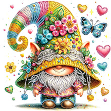 Load image into Gallery viewer, Diamond Painting - Partial Special Shaped - Gnome (30*30CM)
