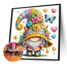 Load image into Gallery viewer, Diamond Painting - Partial Special Shaped - Gnome (30*30CM)
