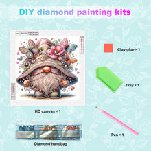 Load image into Gallery viewer, Diamond Painting - Partial Special Shaped - Gnome (30*30CM)
