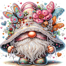 Load image into Gallery viewer, Diamond Painting - Partial Special Shaped - Gnome (30*30CM)
