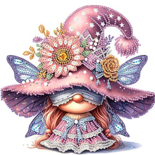 Load image into Gallery viewer, Diamond Painting - Partial Special Shaped - Gnome (30*30CM)
