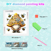 Load image into Gallery viewer, Diamond Painting - Partial Special Shaped - Gnome (30*30CM)
