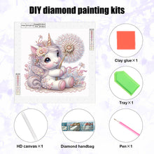 Load image into Gallery viewer, Diamond Painting - Partial Special Shaped - Unicorn (30*30CM)
