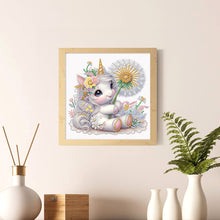 Load image into Gallery viewer, Diamond Painting - Partial Special Shaped - Unicorn (30*30CM)
