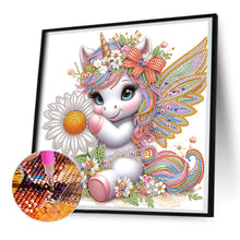 Load image into Gallery viewer, Diamond Painting - Partial Special Shaped - Unicorn (30*30CM)
