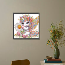 Load image into Gallery viewer, Diamond Painting - Partial Special Shaped - Unicorn (30*30CM)
