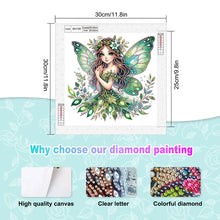 Load image into Gallery viewer, Diamond Painting - Partial Special Shaped - Elf fairy (30*30CM)
