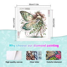 Load image into Gallery viewer, Diamond Painting - Partial Special Shaped - Elf fairy (30*30CM)
