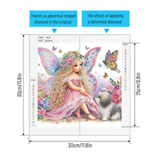 Load image into Gallery viewer, Diamond Painting - Partial Special Shaped - Elf fairy (30*30CM)
