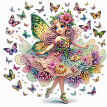 Load image into Gallery viewer, Diamond Painting - Partial Special Shaped - Elf fairy (30*30CM)
