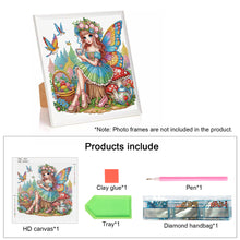 Load image into Gallery viewer, Diamond Painting - Partial Special Shaped - Elf fairy (30*30CM)
