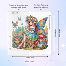 Load image into Gallery viewer, Diamond Painting - Partial Special Shaped - Elf fairy (30*30CM)

