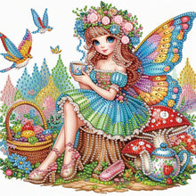 Load image into Gallery viewer, Diamond Painting - Partial Special Shaped - Elf fairy (30*30CM)

