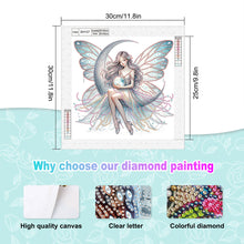 Load image into Gallery viewer, Diamond Painting - Partial Special Shaped - Elf fairy (30*30CM)
