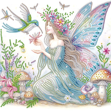 Load image into Gallery viewer, Diamond Painting - Partial Special Shaped - Elf fairy (30*30CM)
