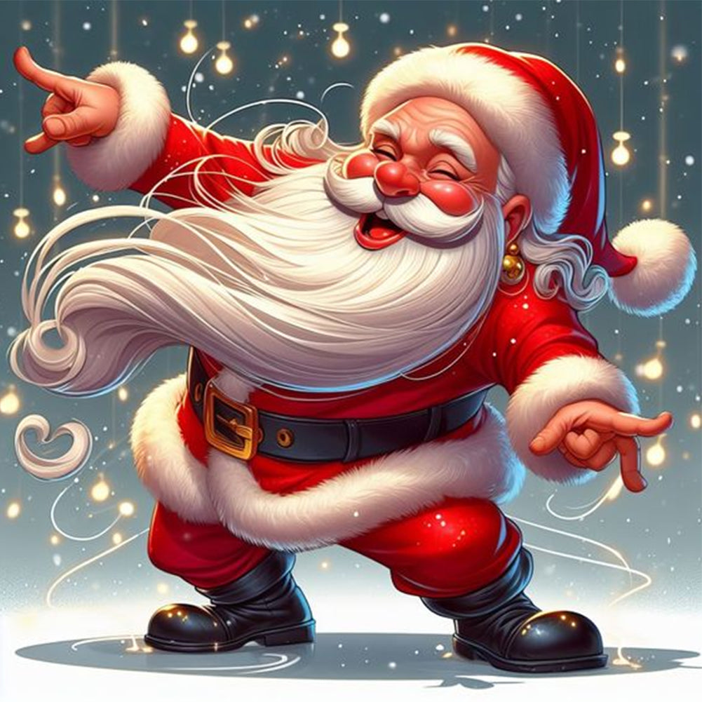Diamond Painting - Full Round - Santa Claus (40*40CM)