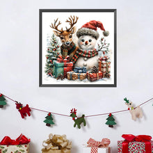 Load image into Gallery viewer, Diamond Painting - Full Square - Christmas snowman (40*40CM)
