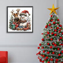 Load image into Gallery viewer, Diamond Painting - Full Square - Christmas snowman (40*40CM)
