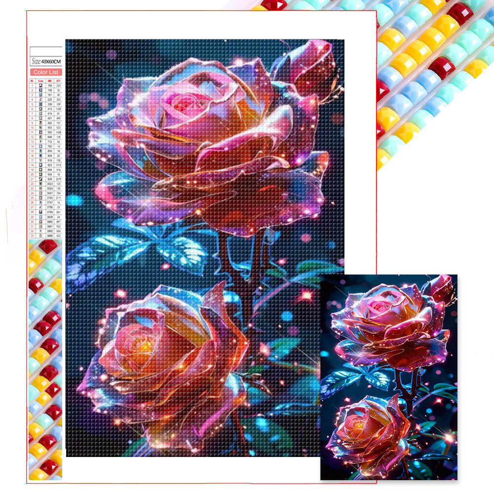 Diamond Painting - Full Square - Rose (40*60CM)