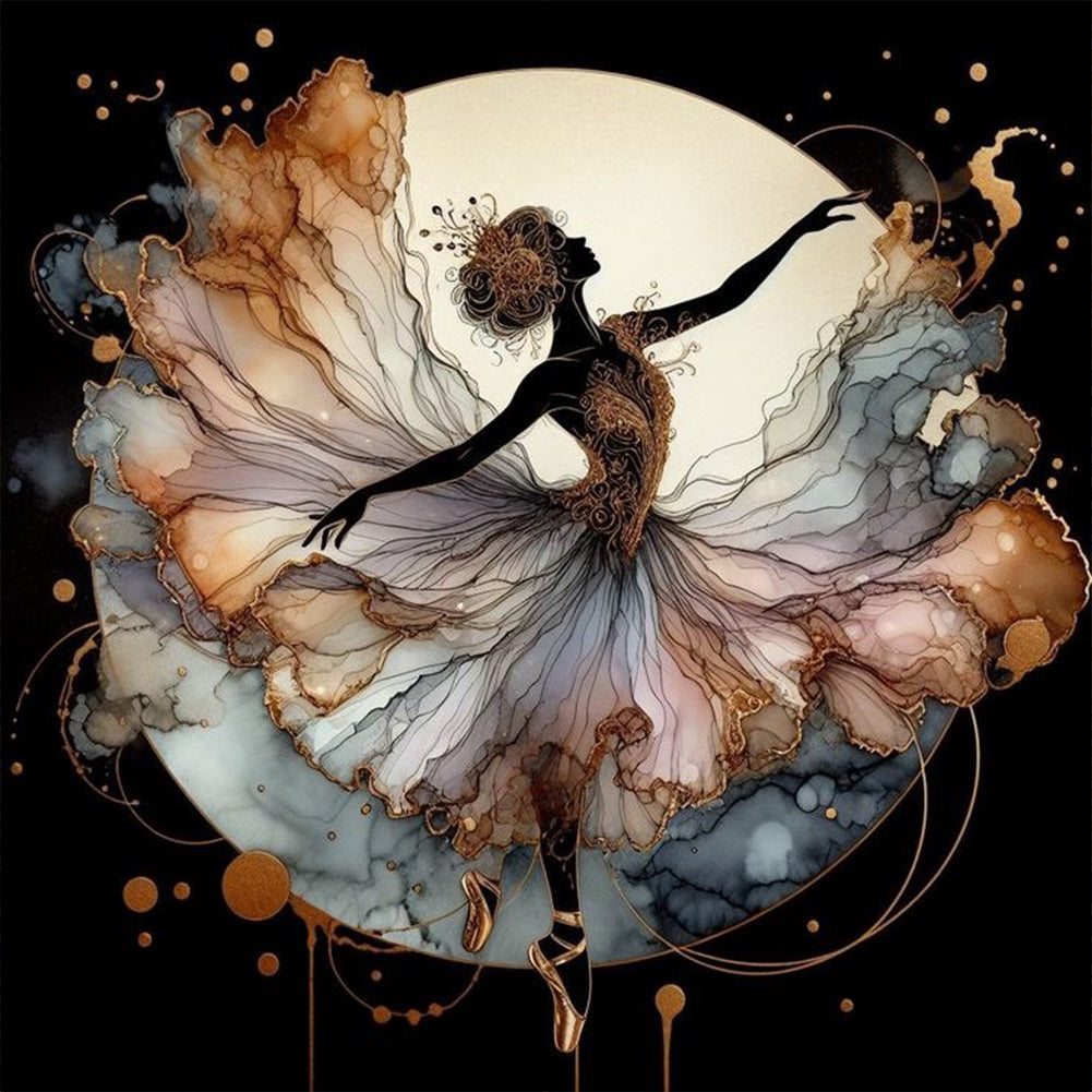 Diamond Painting - Full Round - Ballet girl (40*40CM)